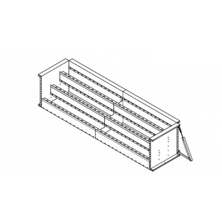 Karuma Car Care 14 ft. Steel Step with 6 in. Radius Corners KA1259331